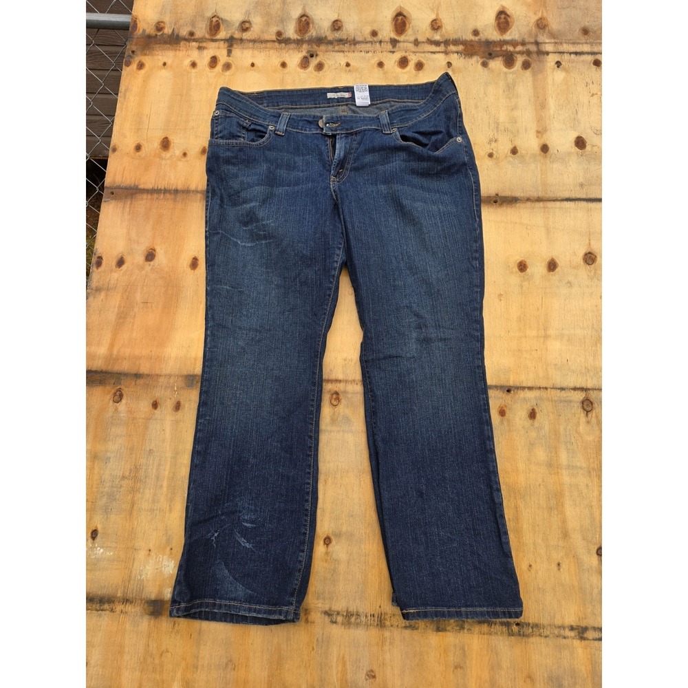 Vintage Levis 542 Low Flare Jeans Womens 22M Plus Flap Pocket Medium Wash Y2K